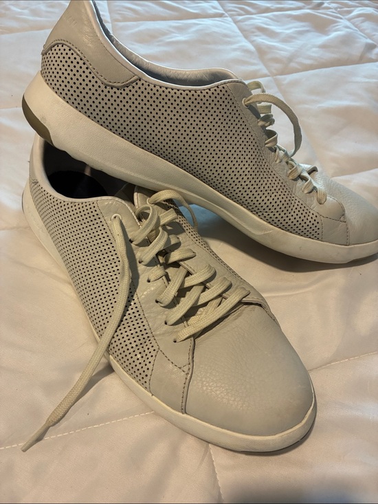 Cole Haan Other - Cole Haan Men's Perforated Leather Sneakers - Off-White/Cream